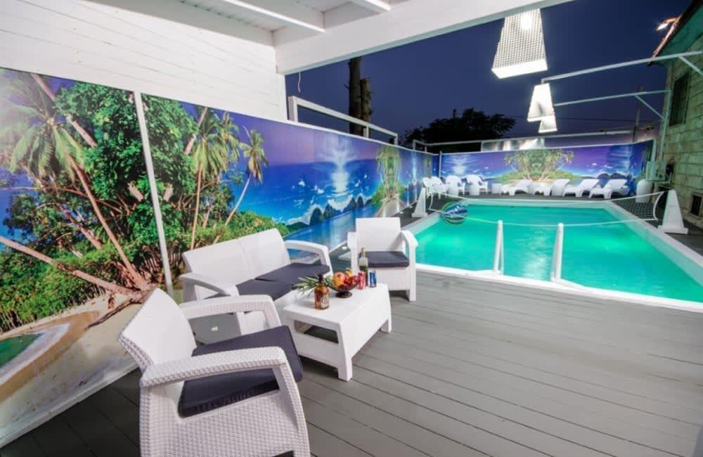 108313 מתחם הבריכה, וילה חלומות אלה, וילה  בחצור הגלילית וילות - Vila