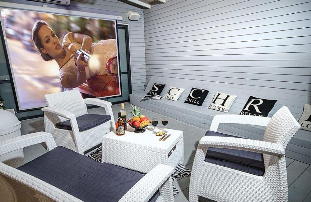 108335 חדר הקולנוע, וילה חלומות אלה, וילה  בחצור הגלילית וילות - Vila