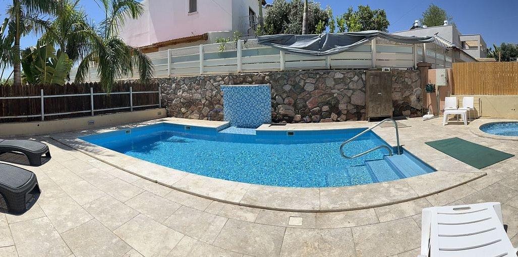 111820 מתחם חיצוני, וילה דובדבן, וילה  באילת וילות - Vila