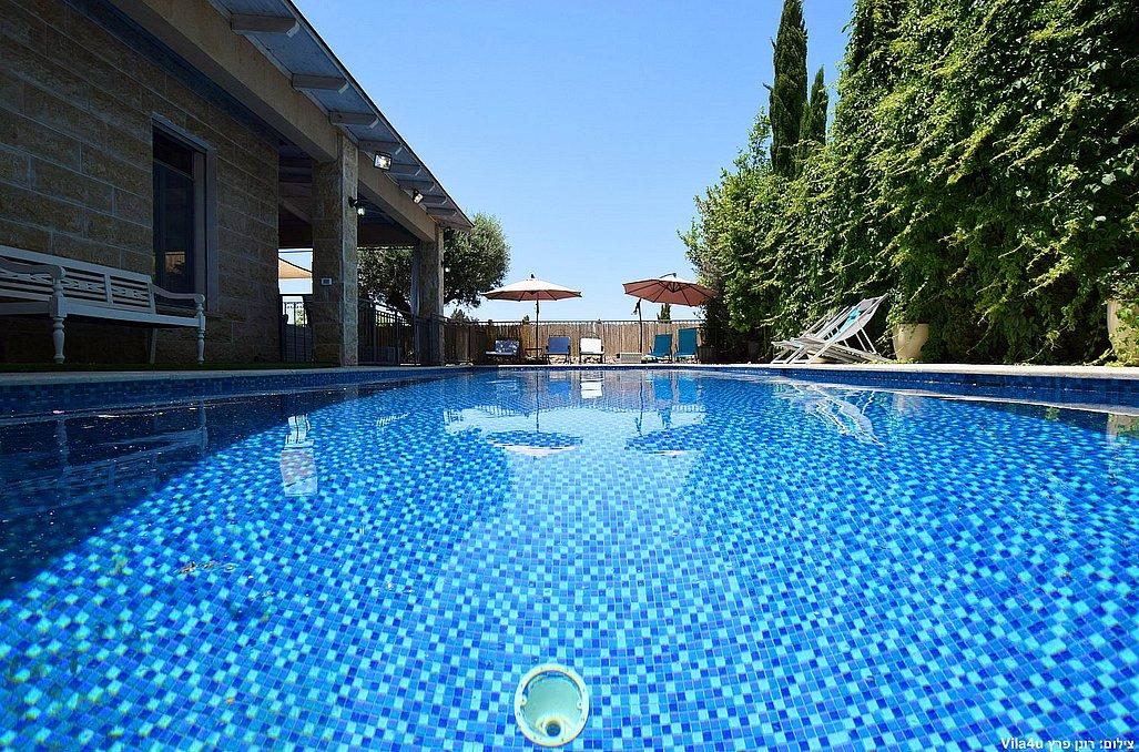 111874 המתחם החיצוני, וילה תמרה, וילה  בכפר דניאל וילות - Vila