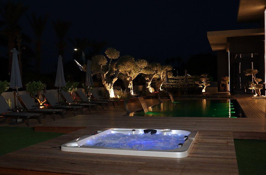 112827 המתחם החיצוני, וילה ספייס בוטיק - Villa Space Boutique, וילה  באמונים וילות - Vila