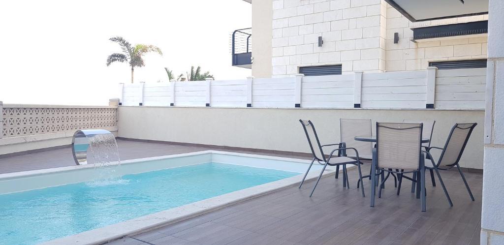 113033 מתחם הבריכה והנוף, sea view & pool eilat - סי וויו אנד פול אילת, וילה  באילת וילות - Vila