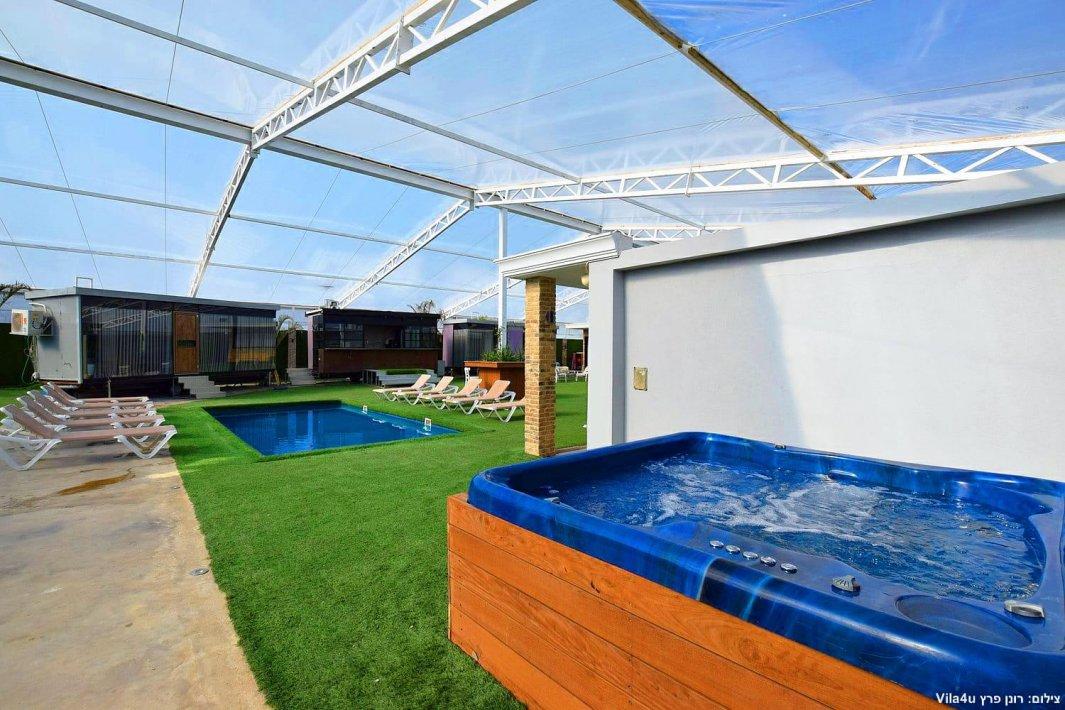 118388 המתחם המקורה בחורף, בית האצילים איוונטס, וילה  בנתניה וילות - Vila