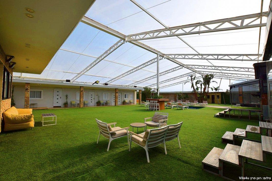 118402 המתחם המקורה בחורף, בית האצילים איוונטס, וילה  בנתניה וילות - Vila