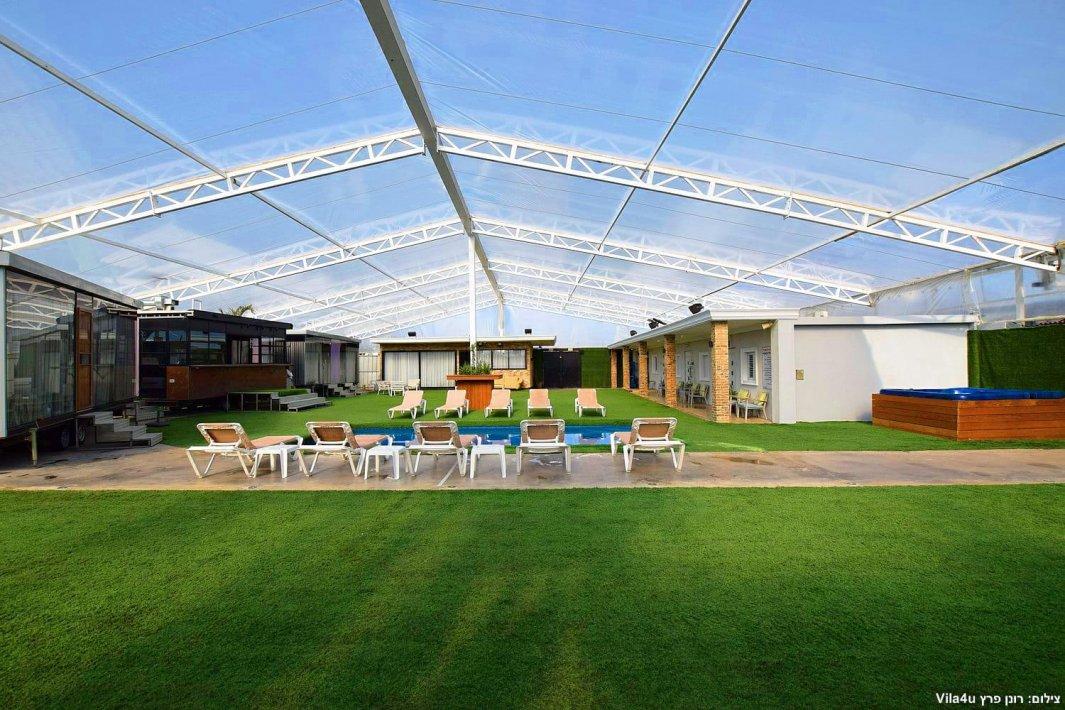 118403 המתחם המקורה בחורף, בית האצילים איוונטס, וילה  בנתניה וילות - Vila