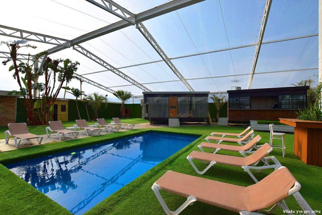 118407 המתחם המקורה בחורף, בית האצילים איוונטס, וילה  בנתניה וילות - Vila