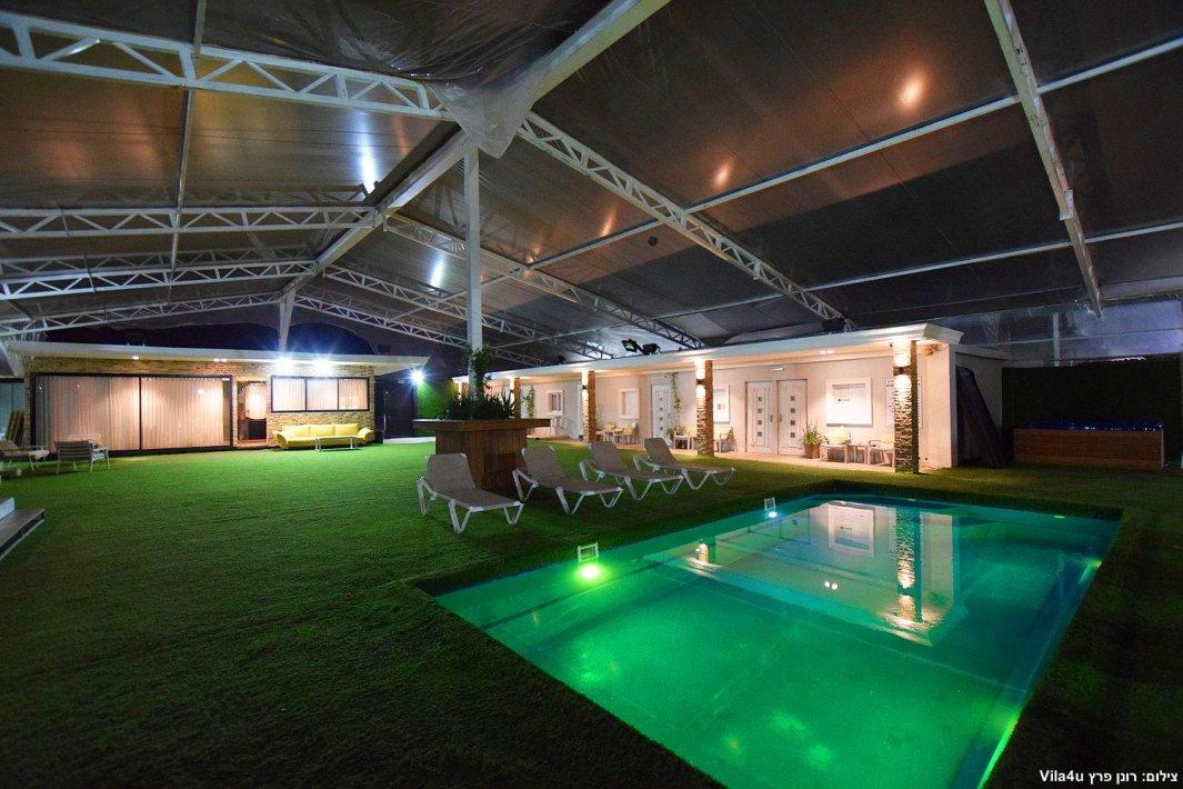 118410 המתחם המקורה בחורף, בית האצילים איוונטס, וילה  בנתניה וילות - Vila