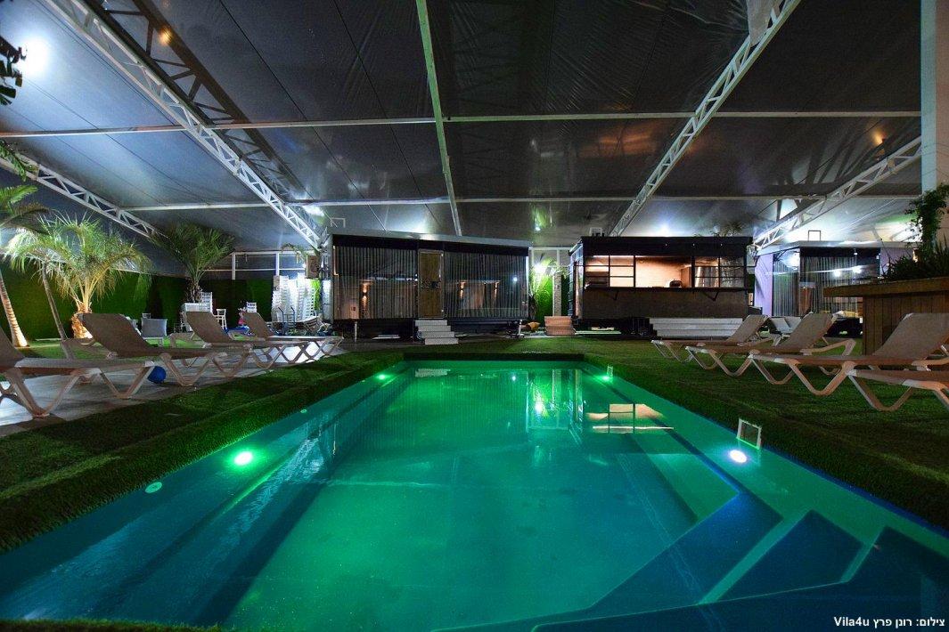 118411 המתחם המקורה בחורף, בית האצילים איוונטס, וילה  בנתניה וילות - Vila
