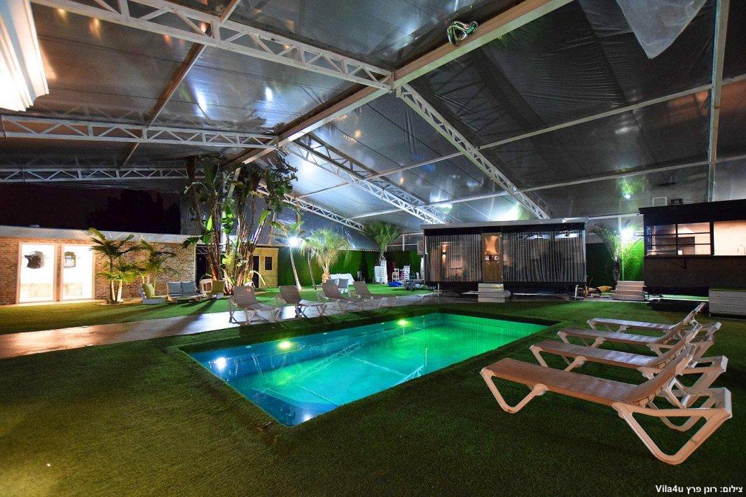 118433 המתחם המקורה בחורף, בית האצילים איוונטס, וילה  בנתניה וילות - Vila