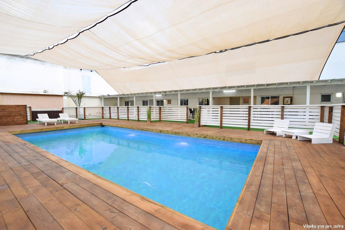 118793 מתחם חיצוני משותף, פנדה ריזורט אכזיב, וילה  באכזיב וילות - Vila