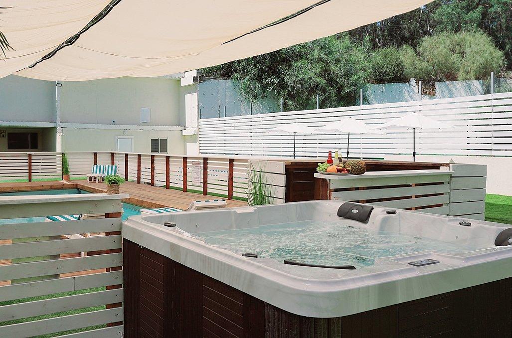 120155 מתחם חיצוני משותף, פנדה ריזורט אכזיב, וילה  באכזיב וילות - Vila