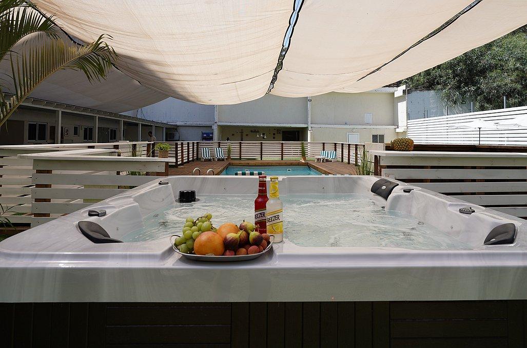 120159 מתחם חיצוני משותף, פנדה ריזורט אכזיב, וילה  באכזיב וילות - Vila