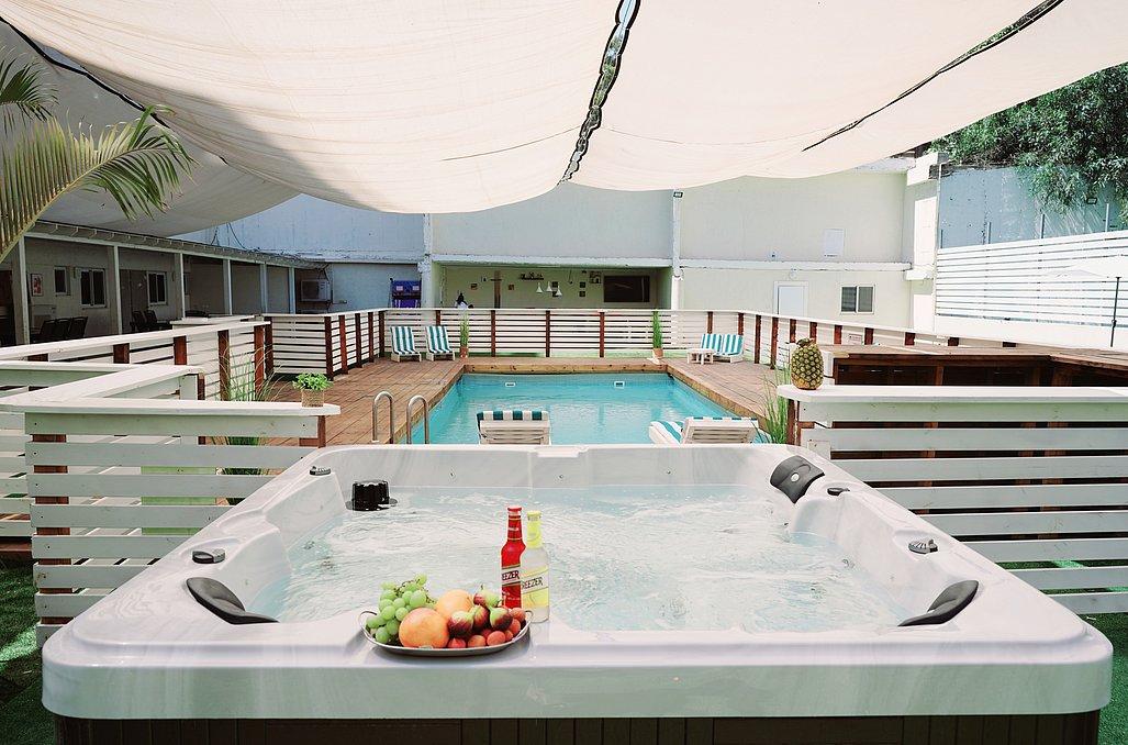 120161 מתחם חיצוני משותף, פנדה ריזורט אכזיב, וילה  באכזיב וילות - Vila