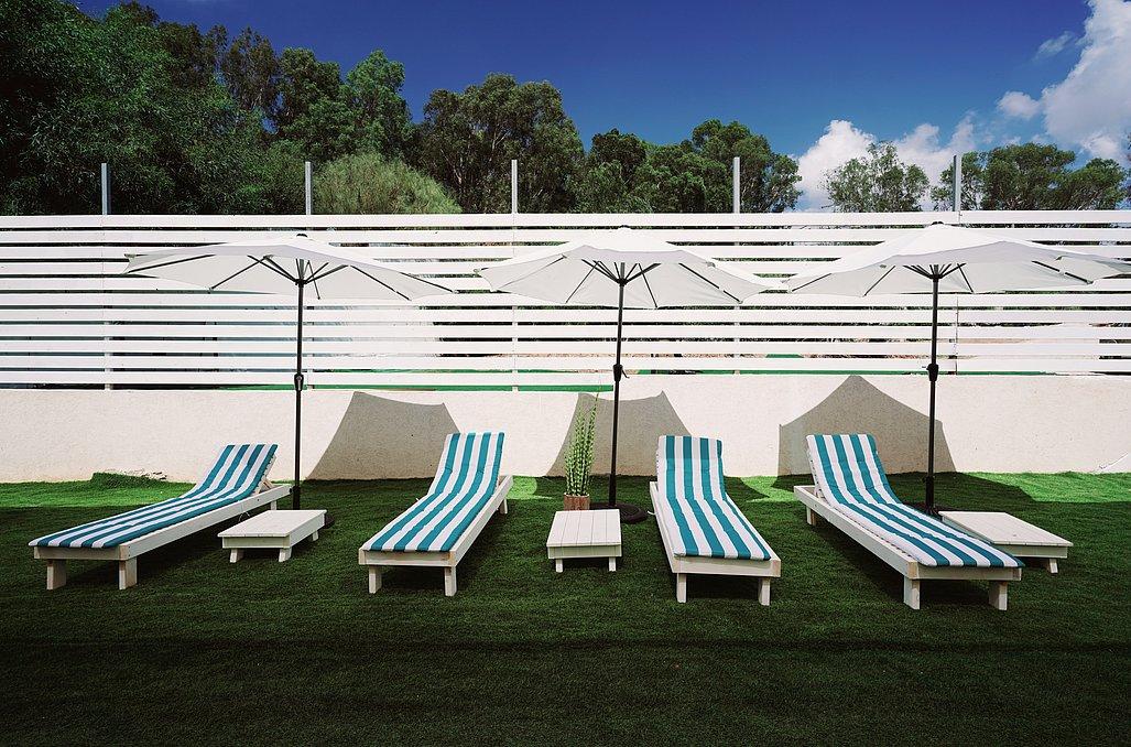 120168 מתחם חיצוני משותף, פנדה ריזורט אכזיב, וילה  באכזיב וילות - Vila