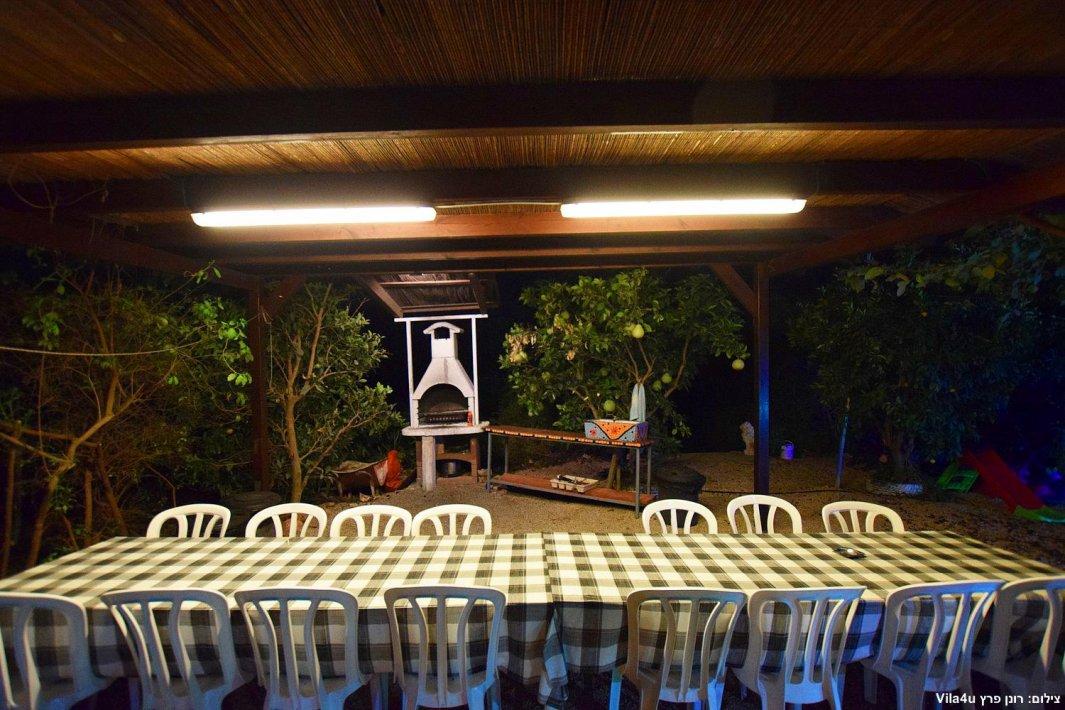 122789 מתחם החיצוני, וילה אחוזת כרמל, וילה  בעין יעקב וילות - Vila