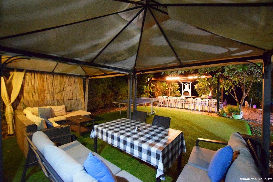 122791 מתחם החיצוני, וילה אחוזת כרמל, וילה  בעין יעקב וילות - Vila