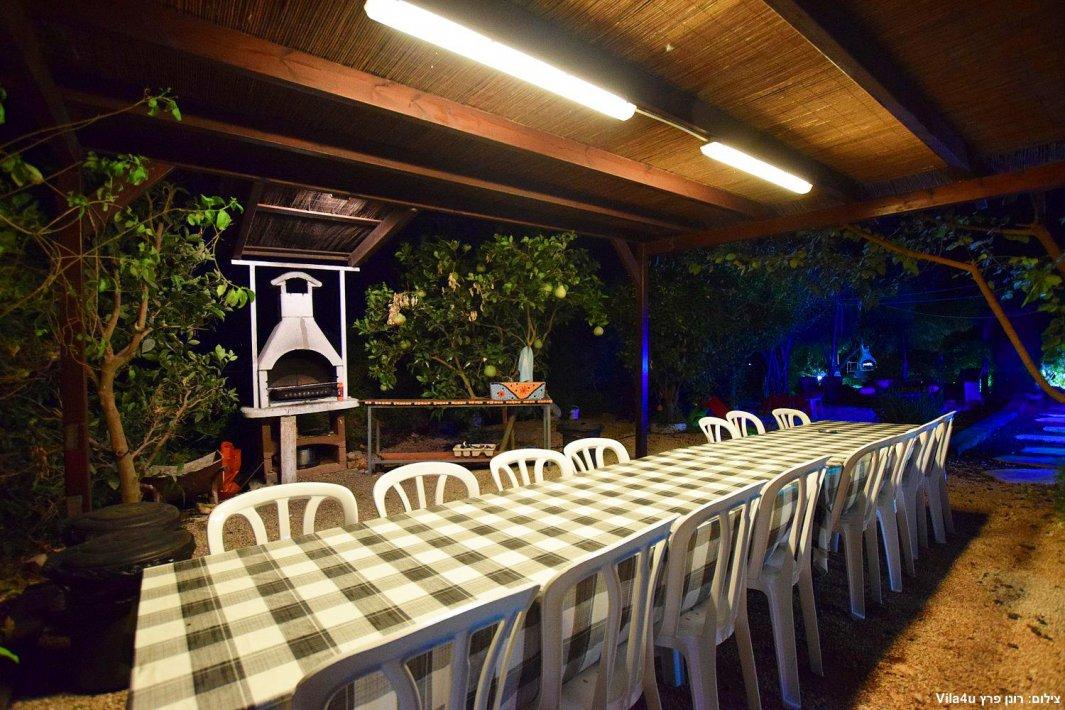 122792 מתחם החיצוני, וילה אחוזת כרמל, וילה  בעין יעקב וילות - Vila