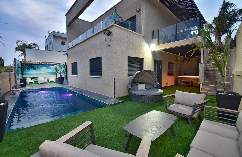 124195 מתחם חיצוני, וילה סיאלו בוטיק, וילה  בנוף כנרת וילות - Vila