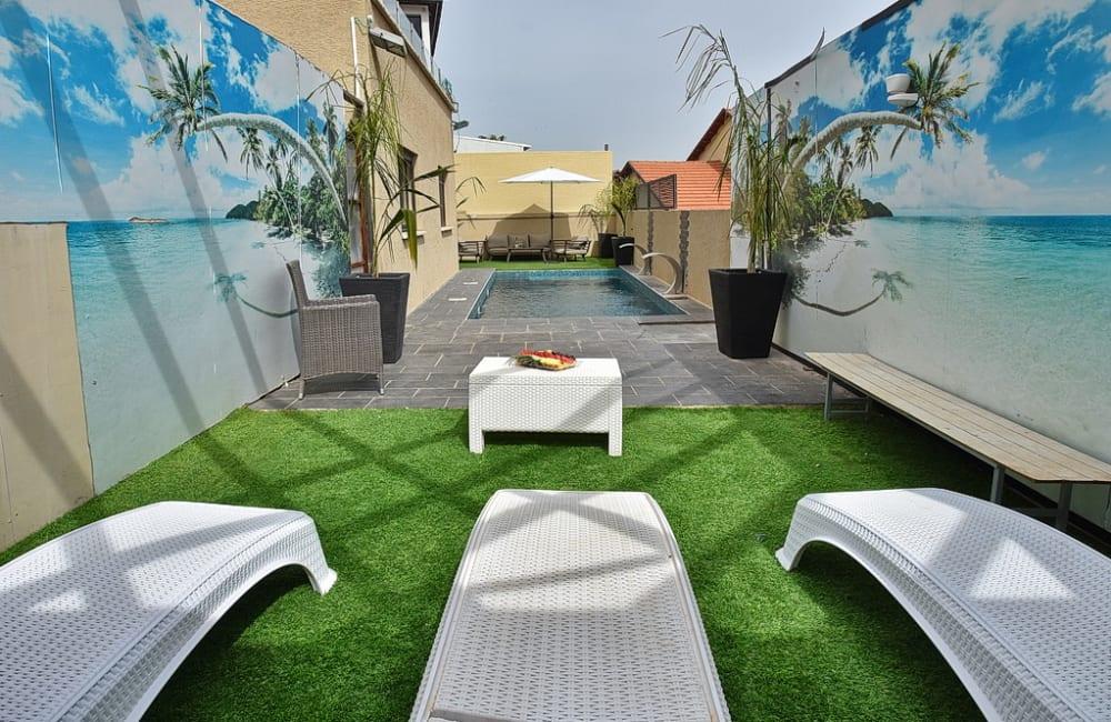 124198 מתחם חיצוני, וילה סיאלו בוטיק, וילה  בנוף כנרת וילות - Vila