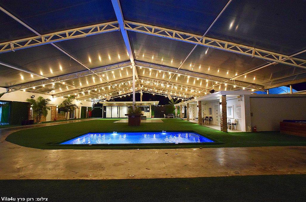 130339 המתחם המקורה בחורף, בית האצילים איוונטס, וילה  בנתניה וילות - Vila