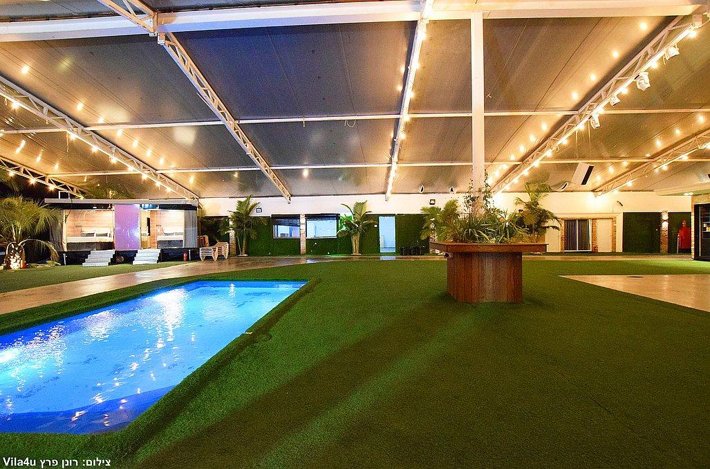 130340 המתחם המקורה בחורף, בית האצילים איוונטס, וילה  בנתניה וילות - Vila