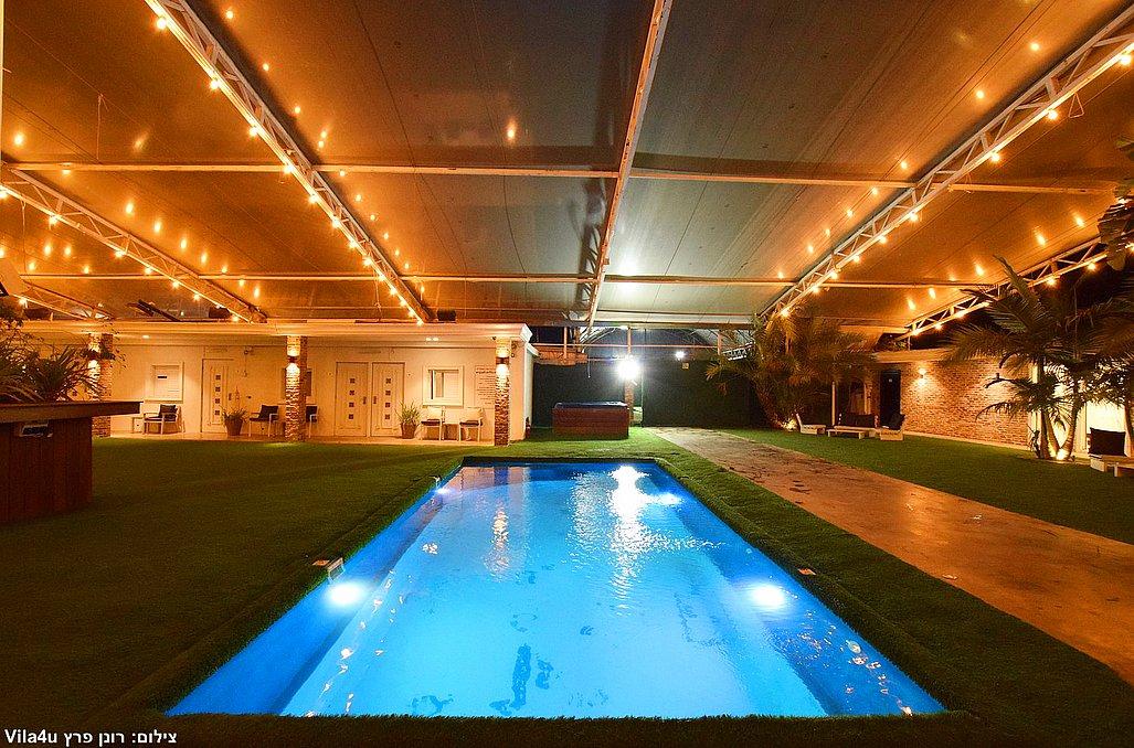 130347 המתחם המקורה בחורף, בית האצילים איוונטס, וילה  בנתניה וילות - Vila
