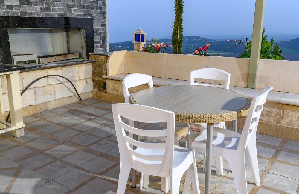 139106 המתחם החיצוני, ארמון מוראד דרוזי, וילה  בעין אל אסד וילות - Vila