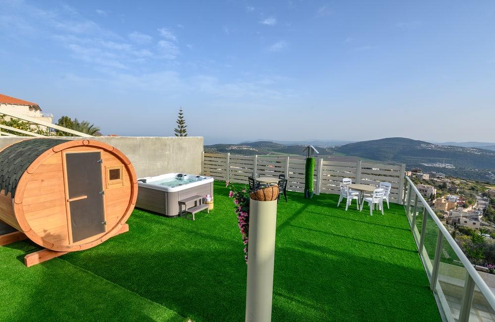 139109 המתחם החיצוני, ארמון מוראד דרוזי, וילה  בעין אל אסד וילות - Vila