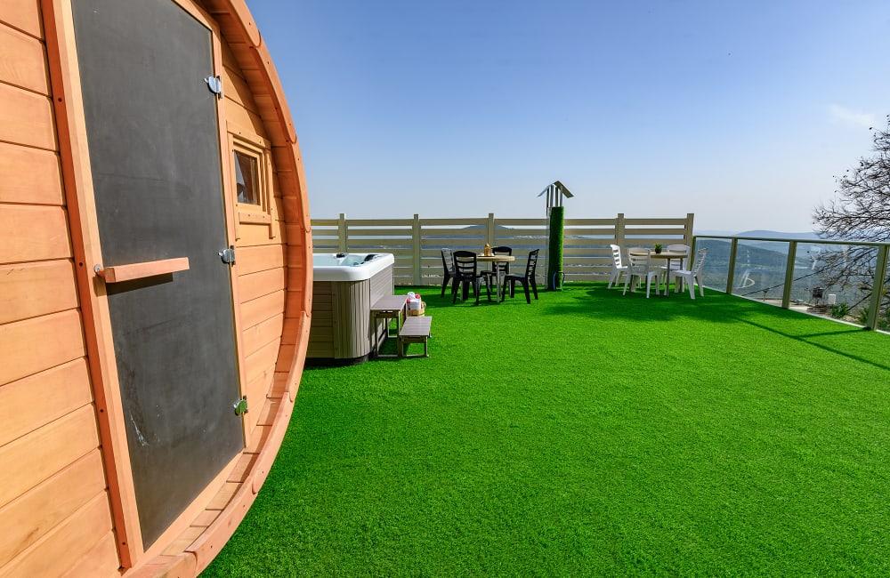 139113 המתחם החיצוני, ארמון מוראד דרוזי, וילה  בעין אל אסד וילות - Vila