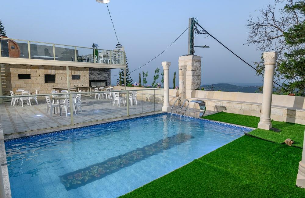 139115 המתחם החיצוני, ארמון מוראד דרוזי, וילה  בעין אל אסד וילות - Vila