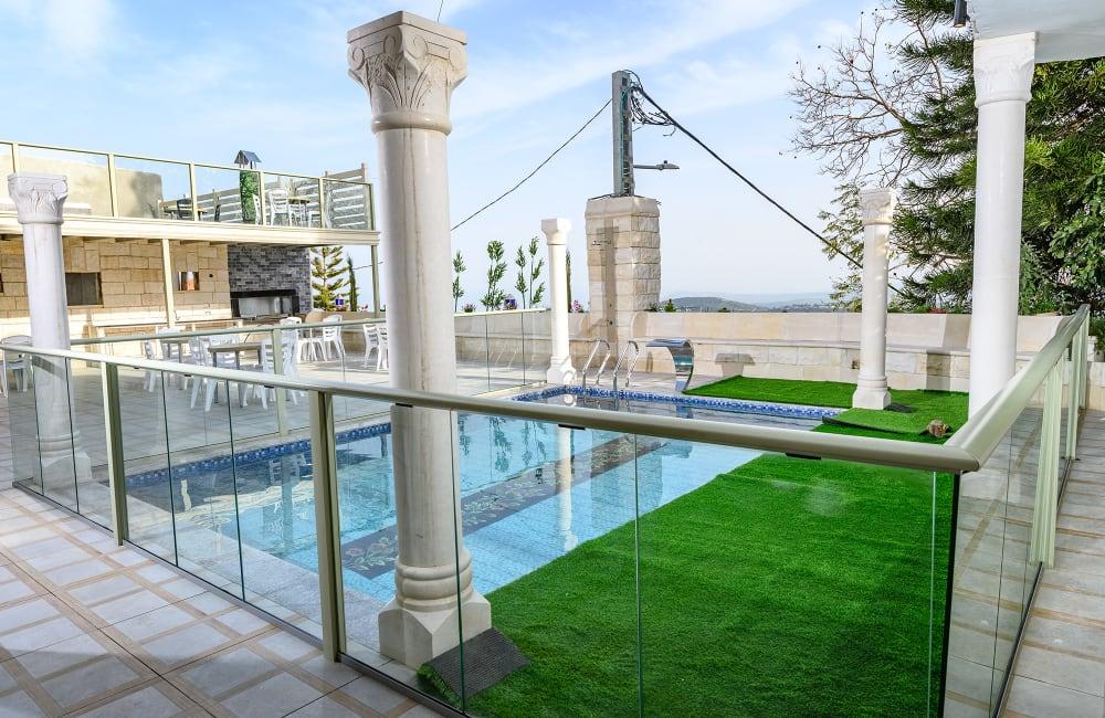 139122 המתחם החיצוני, ארמון מוראד דרוזי, וילה  בעין אל אסד וילות - Vila