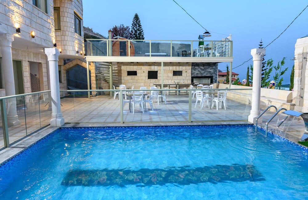 139124 המתחם החיצוני, ארמון מוראד דרוזי, וילה  בעין אל אסד וילות - Vila