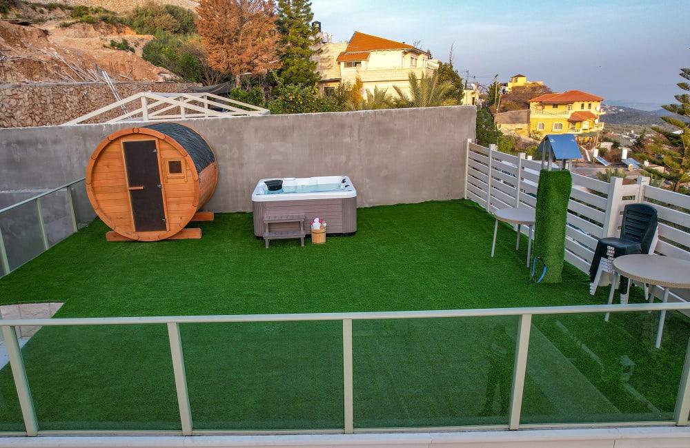 139125 המתחם החיצוני, ארמון מוראד דרוזי, וילה  בעין אל אסד וילות - Vila