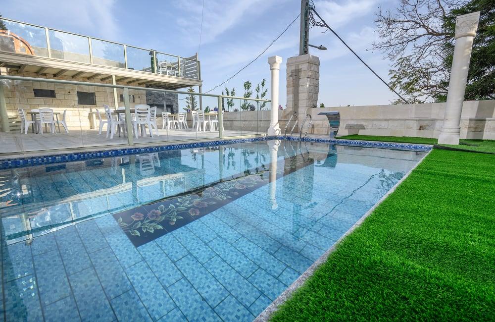 139129 המתחם החיצוני, ארמון מוראד דרוזי, וילה  בעין אל אסד וילות - Vila