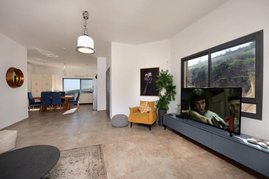 140446 פנים הוילה והחדרים, וילה נוף מולדת, וילה  בראש פינה וילות - Vila