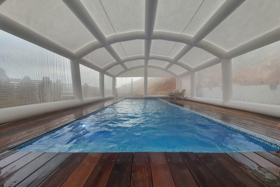 140490 המתחם בחורף, וילה נוף מולדת, וילה  בראש פינה וילות - Vila