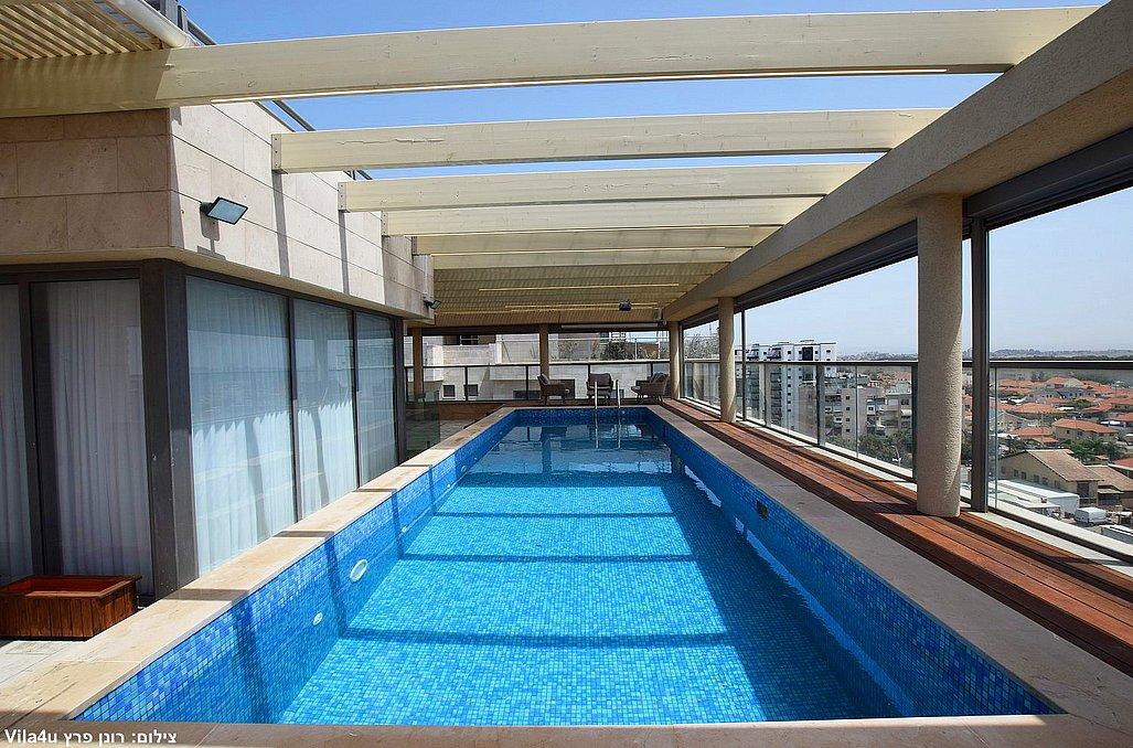 141089 המתחם החיצוני, פנטהאוז רוגע על הים, וילה  בחדרה וילות - Vila