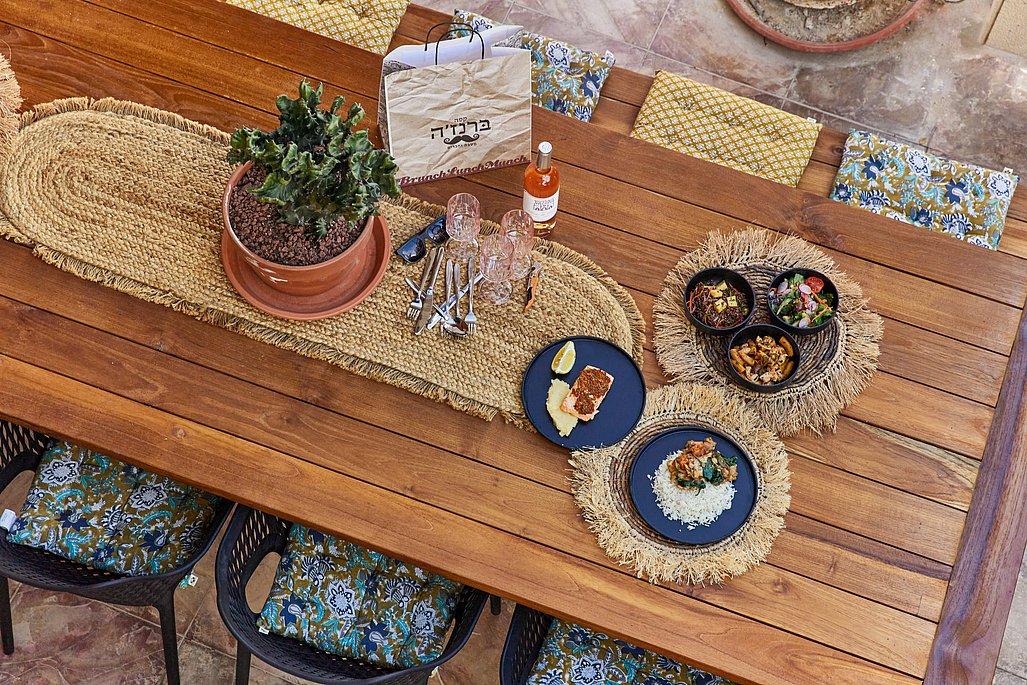 142401 מתחם פנימי, וילה בלפור אילת, וילה  באילת וילות - Vila