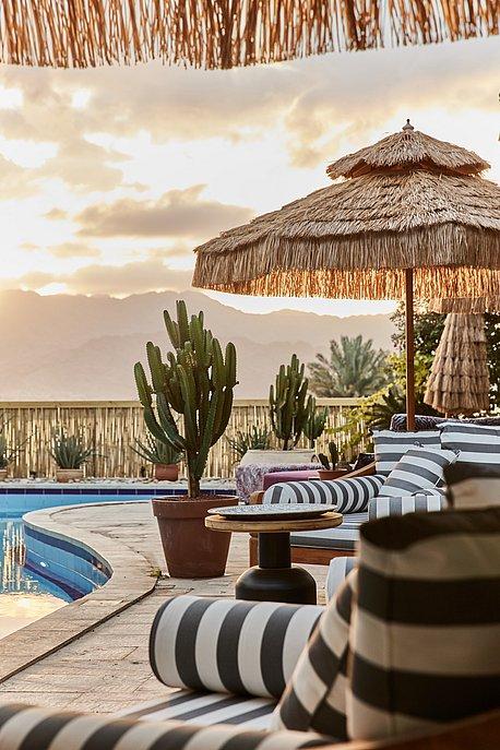 142421 מתחם חיצוני, וילה בלפור אילת, וילה  באילת וילות - Vila