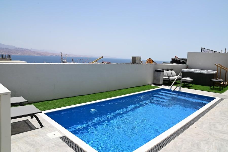 143194 המתחם החיצוני, וילה עלמת החן, וילה  באילת וילות - Vila