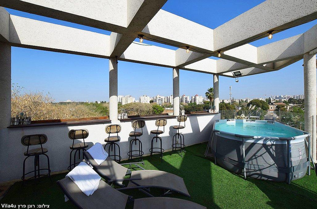 145636 דירת הפנטהאוז, תל אביב ריזורט, וילה  בתל אביב וילות - Vila 145636 דירת הפנטהאוז, תל אביב ריזורט, וילה  בתל אביב וילות - Vila
