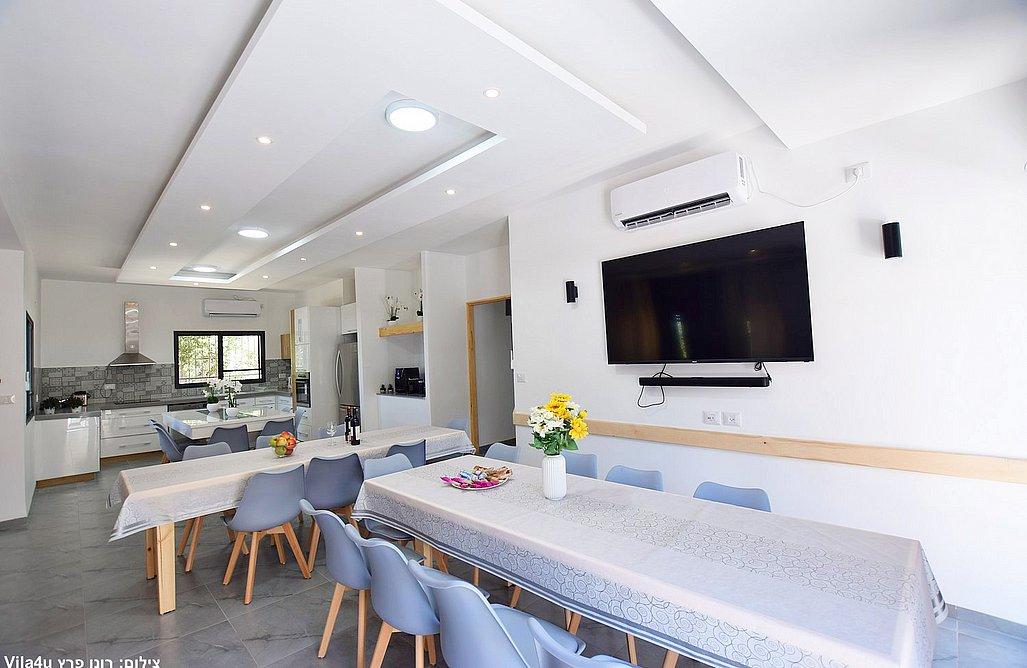 149406 גלרית פנים, וילה חלום בטבע, וילה  בכפר ורדים וילות - Vila