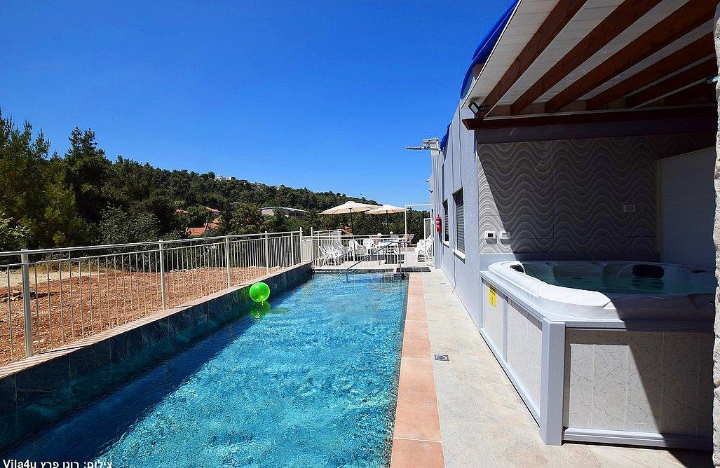 149422 המתחם החיצוני, וילה חלום בטבע, וילה  בכפר ורדים וילות - Vila