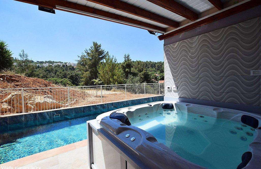 149423 המתחם החיצוני, וילה חלום בטבע, וילה  בכפר ורדים וילות - Vila