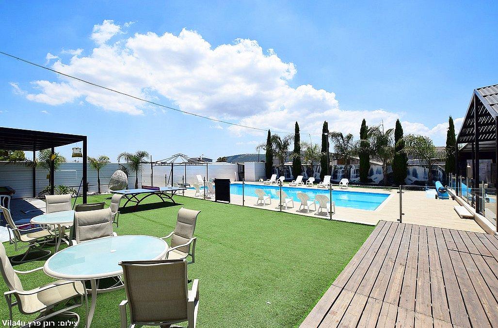 150045 מתחם חיצוני, אחוזת לי-אור, וילה  בעלמה וילות - Vila