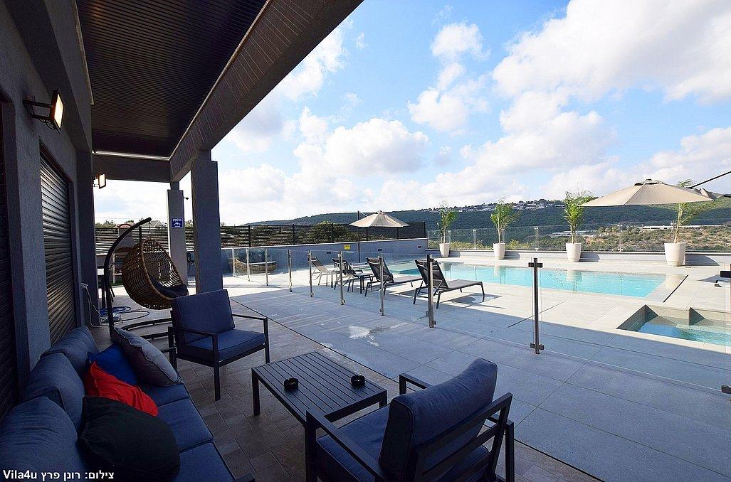 154681 גלריה כללית של המתחם, וילה מול ההר, וילה  בשומרה וילות - Vila