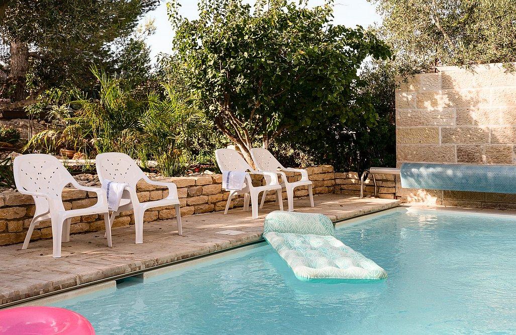 156292 חצר המתחם, וילה בהר, וילה  בצור הדסה וילות - Vila