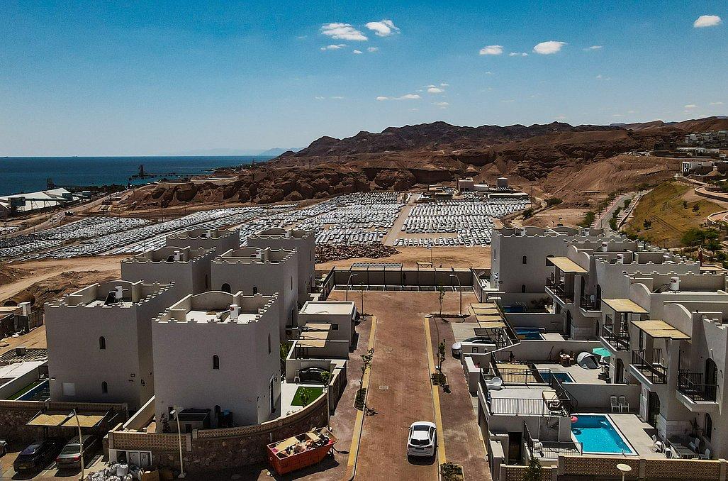 159395 מתחם חיצוני, וילה סופי, וילה  באילת וילות - Vila