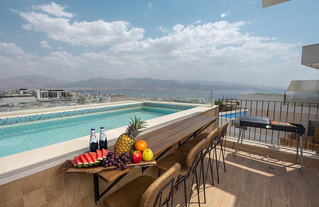 161166 גלריה כללית, פנטהאוז אופק, וילה  באילת וילות - Vila