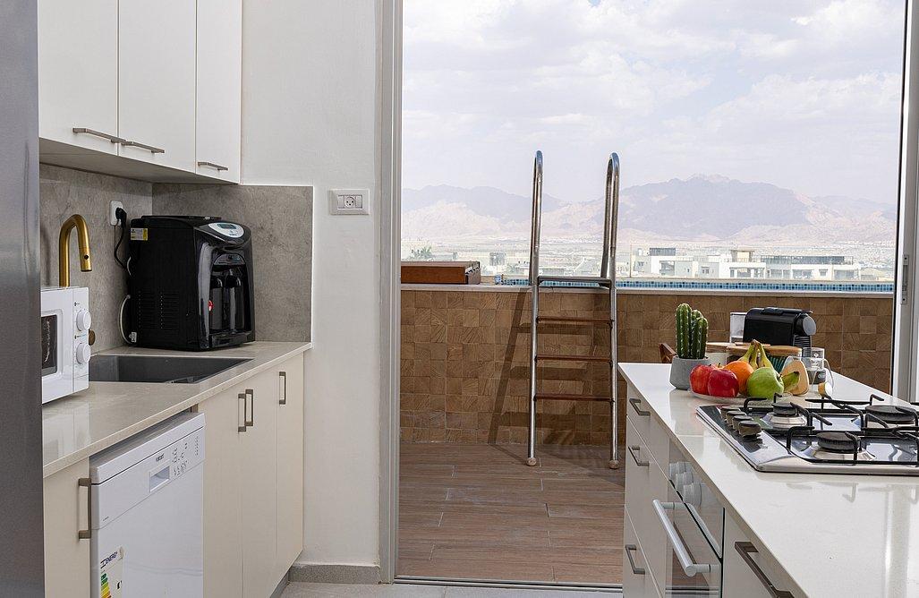 161194 גלריית פנים, פנטהאוז אופק, וילה  באילת וילות - Vila